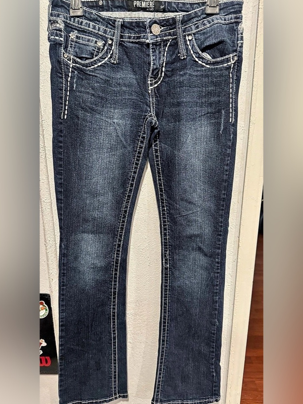Premiere by Rue21 Premiere Boot Cut Jeans in Blue Size 5/6